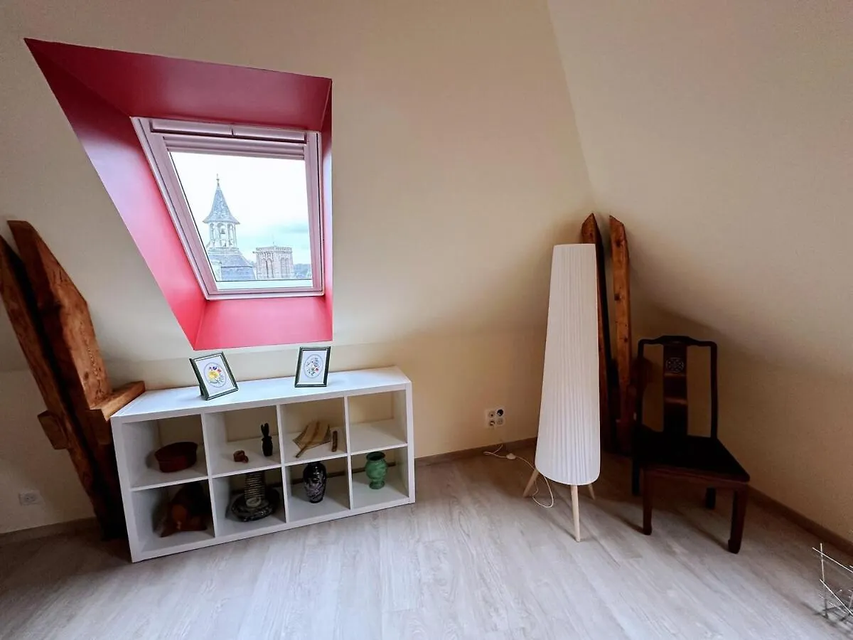 Apt In Hyper Center Of Lannion, Next To City Hall Apartmán